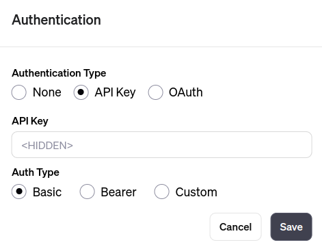 GPT authentication options