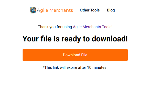 screenshot from presentation download page